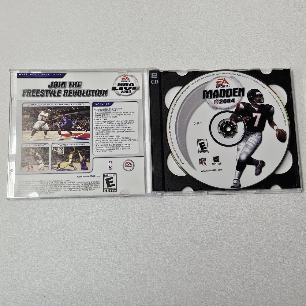 Madden 2003 and 2004 PC CD-ROM EA Sports with box